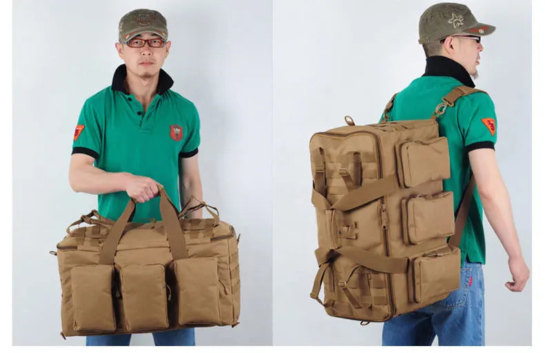 Large Capacity Travel, Hiking & Gym Backpack