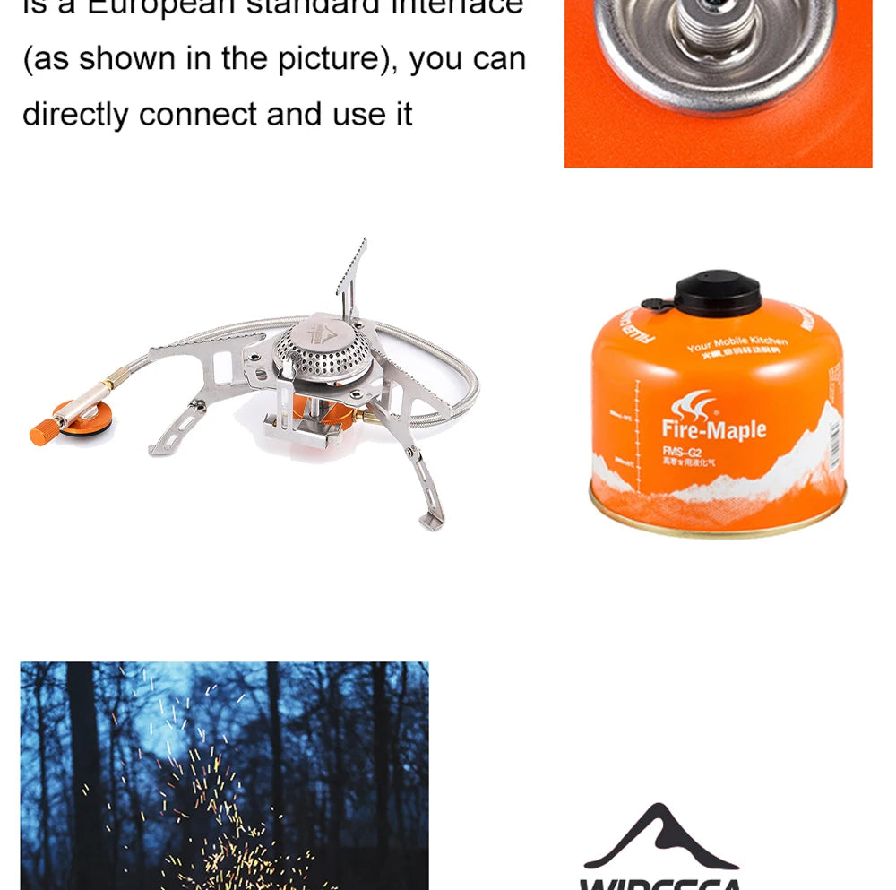 camping gas stove or burner.
