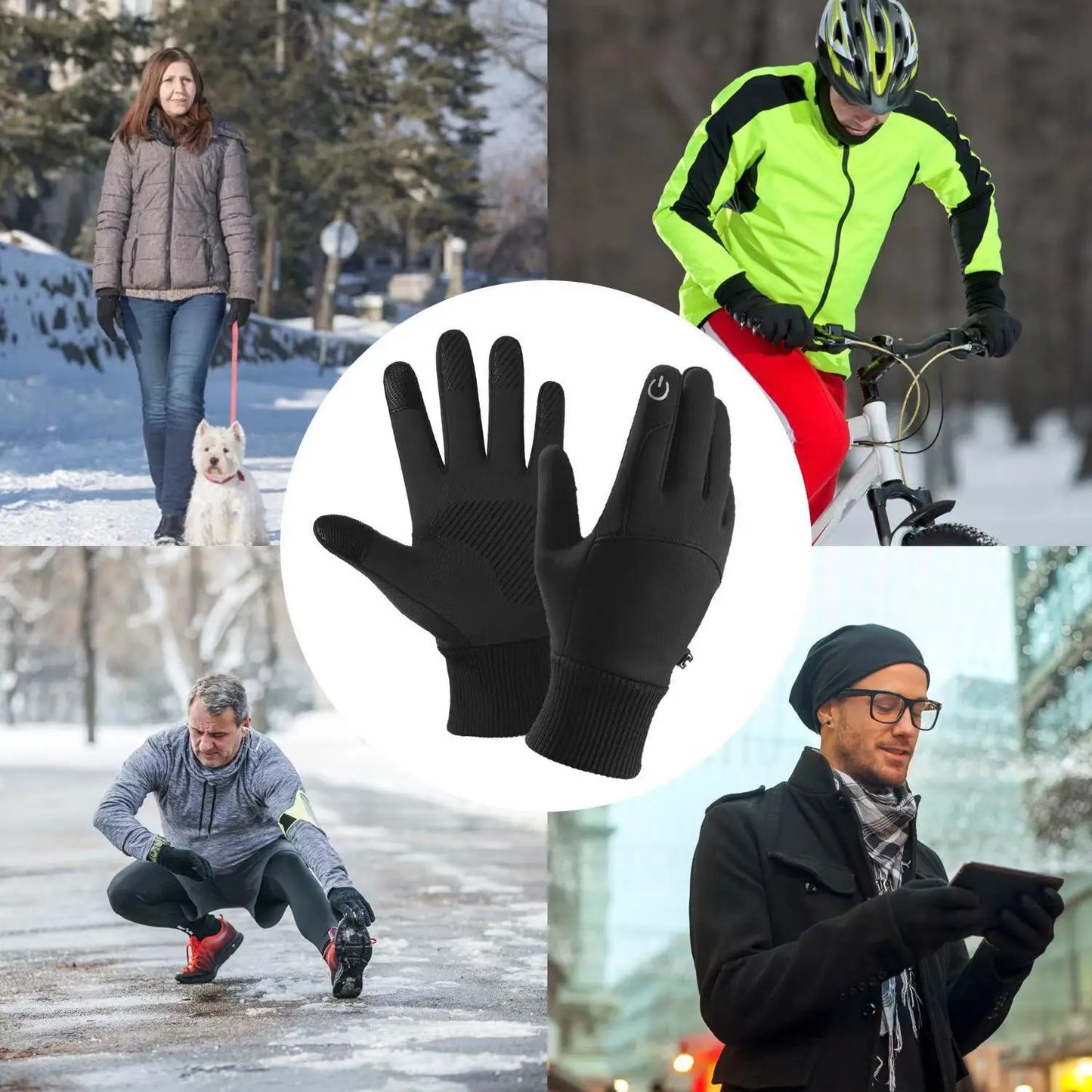 winter waterproof gloves suitable for multiple activities