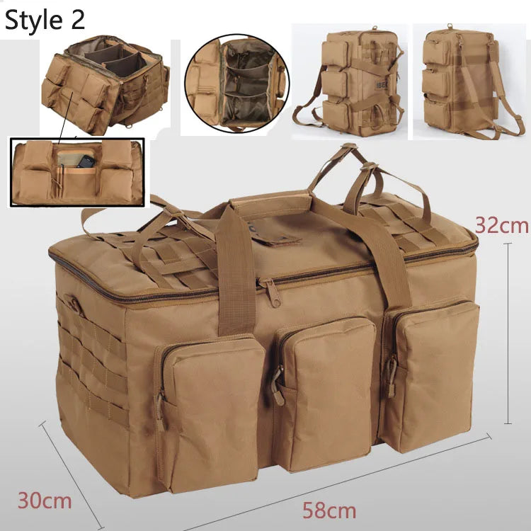 Large Capacity Travel, Hiking & Gym Backpack