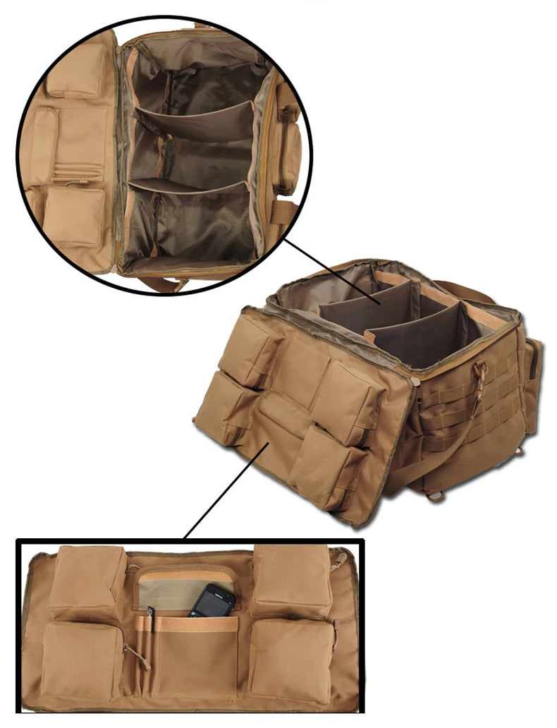 Large Capacity Travel, Hiking & Gym Backpack