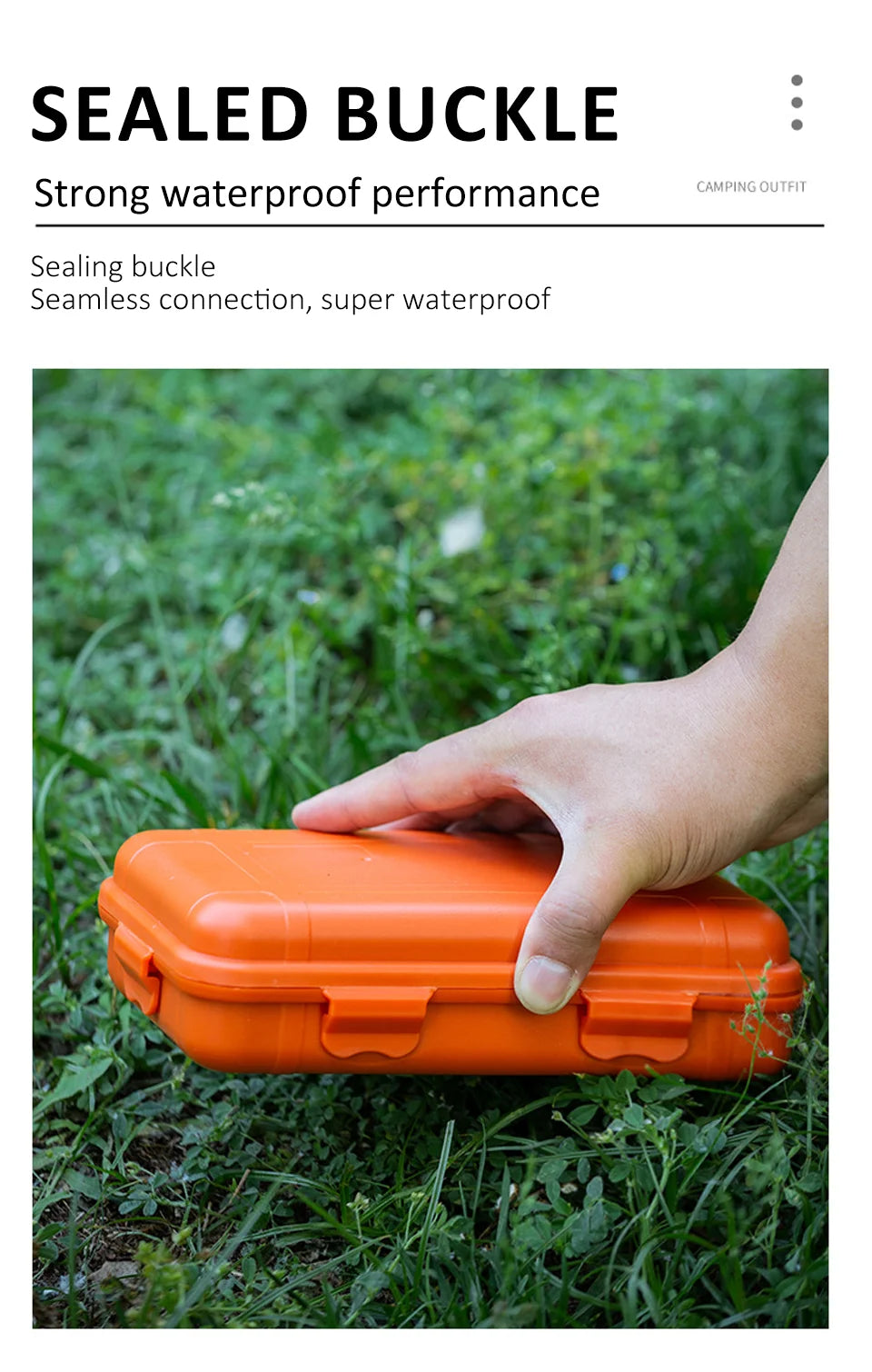 EDC Tool Box Outdoor Camping Survival Kit – Shockproof & Waterproof Case