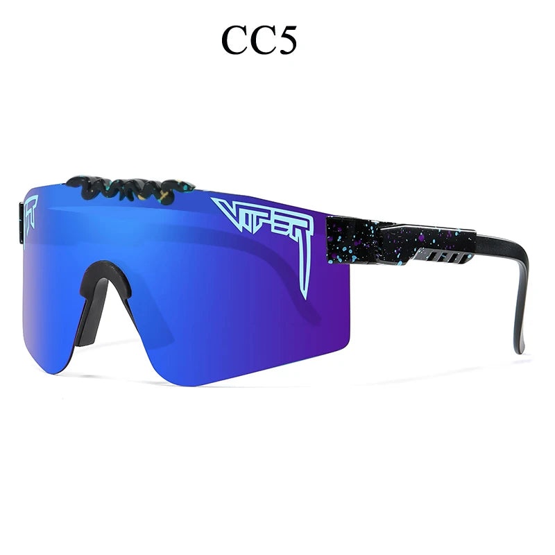 Adult UV400 Pit Viper Style Sport Sunglasses: