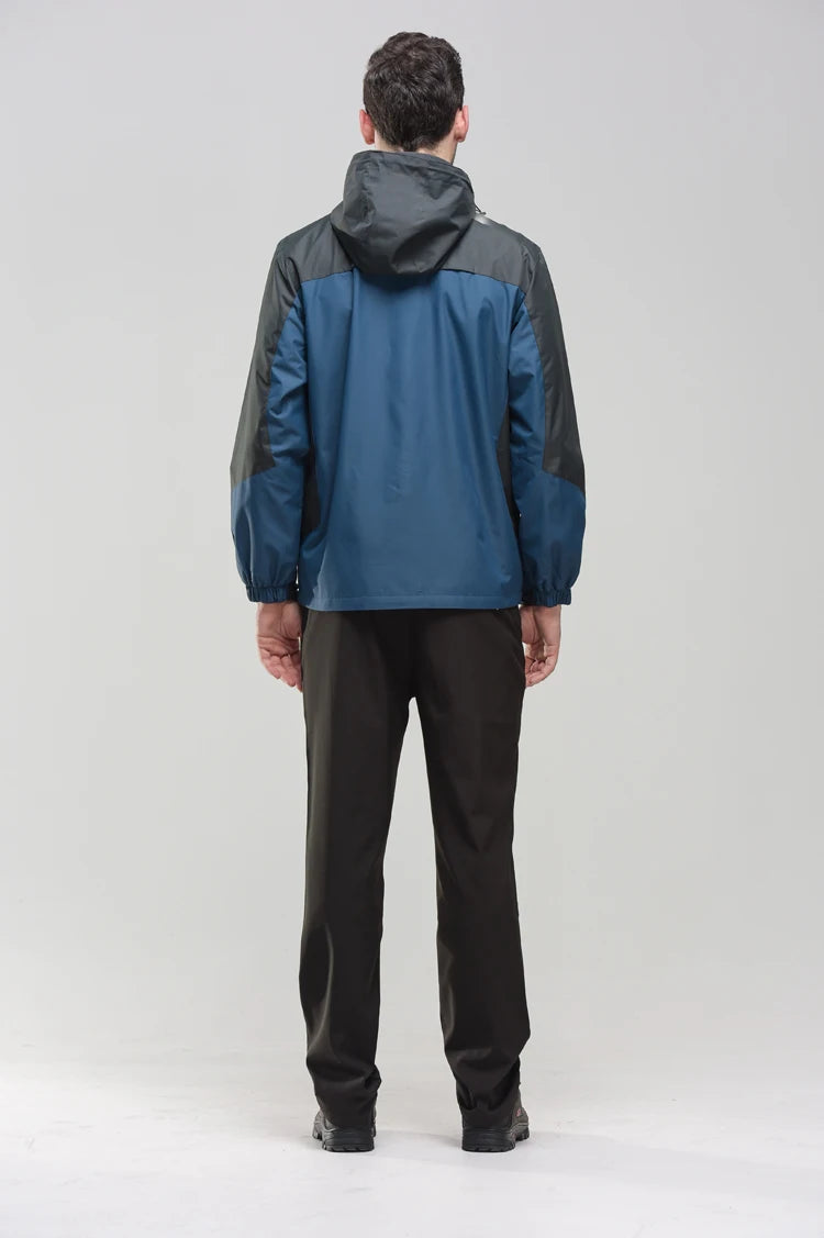 TRVLWEGO Camping Hiking Jacket for Men,