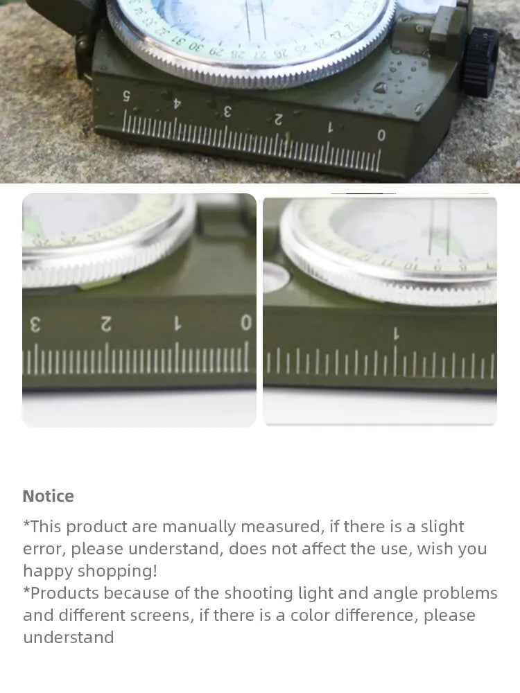 Waterproof High Precision Compass Outdoor Gadget
