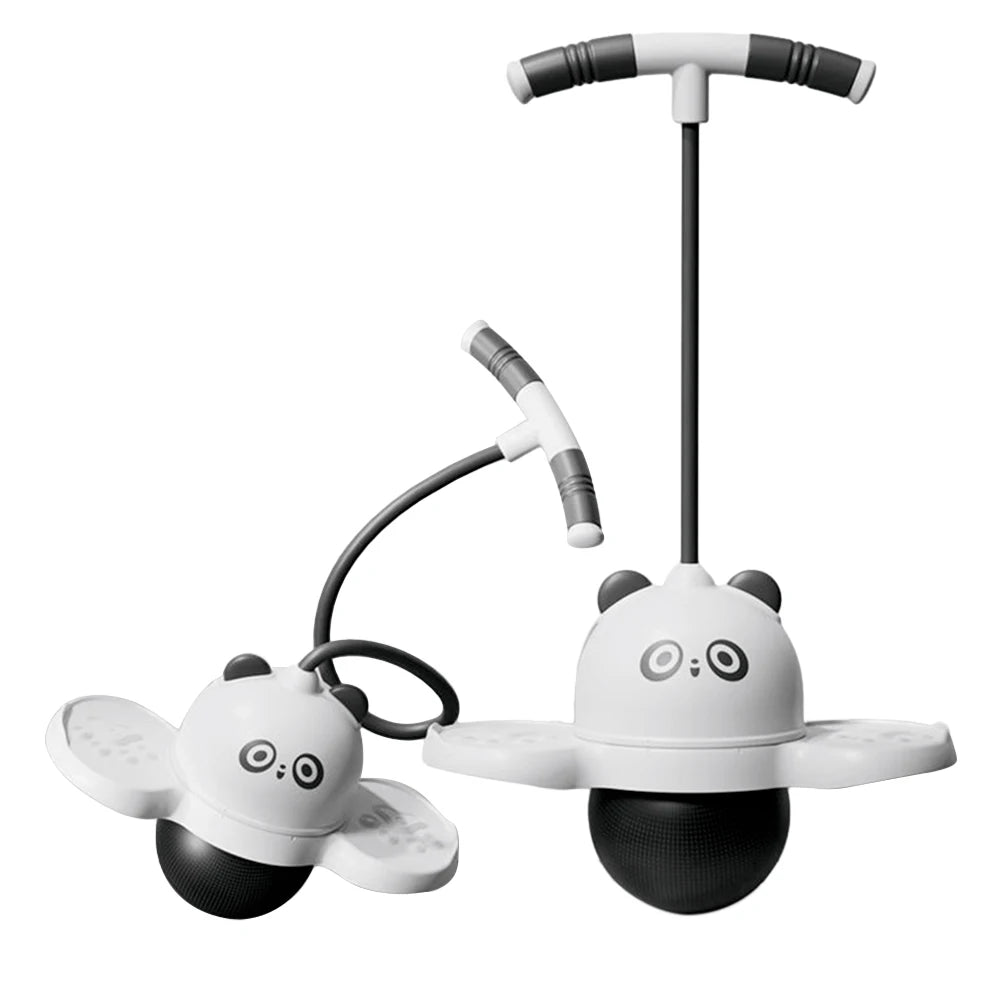 Panda Jumping Ball – a bouncy exercise ball with a handle,