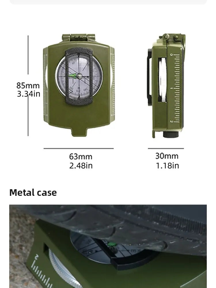 Waterproof High Precision Compass Outdoor Gadget