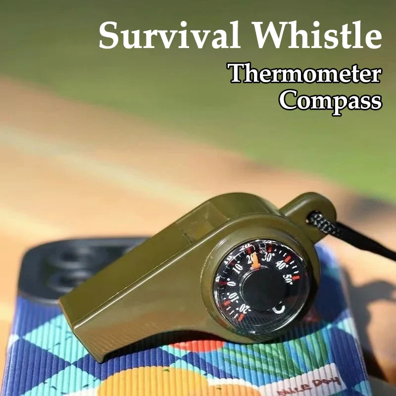 The "3 in 1 Camping Hiking Emergency Survival Whistle"