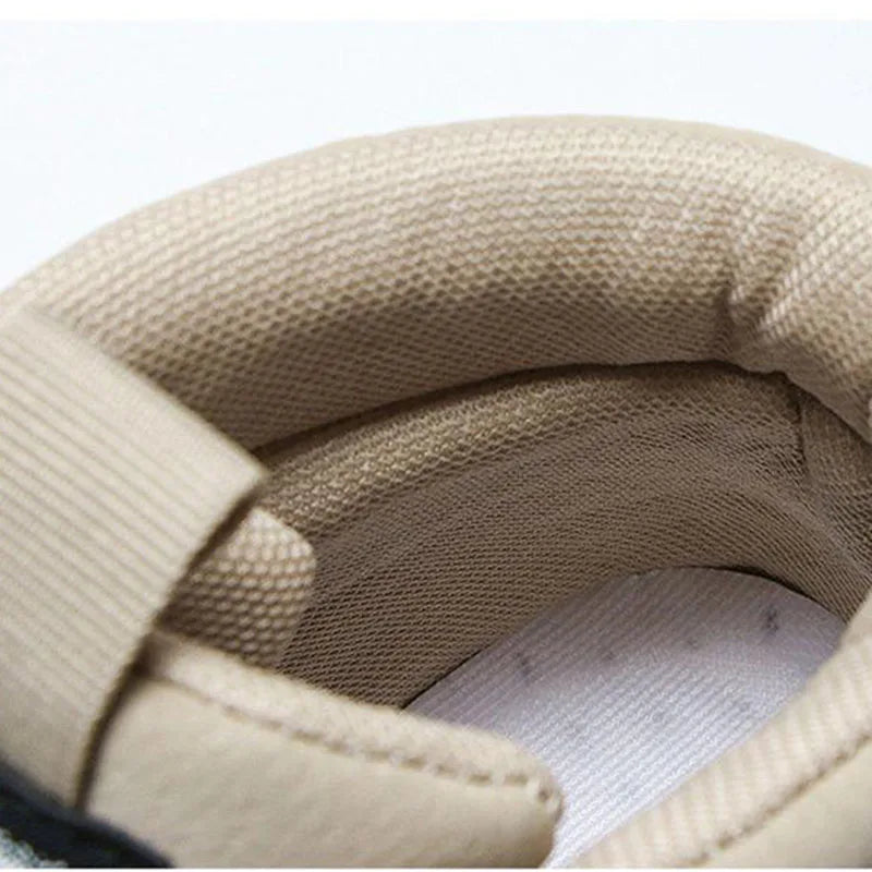 2024 Men's Footwear Spring New Leisure Shoes for Men Outdoor Work Boots Trendy Fashion Leather Boots British High Top