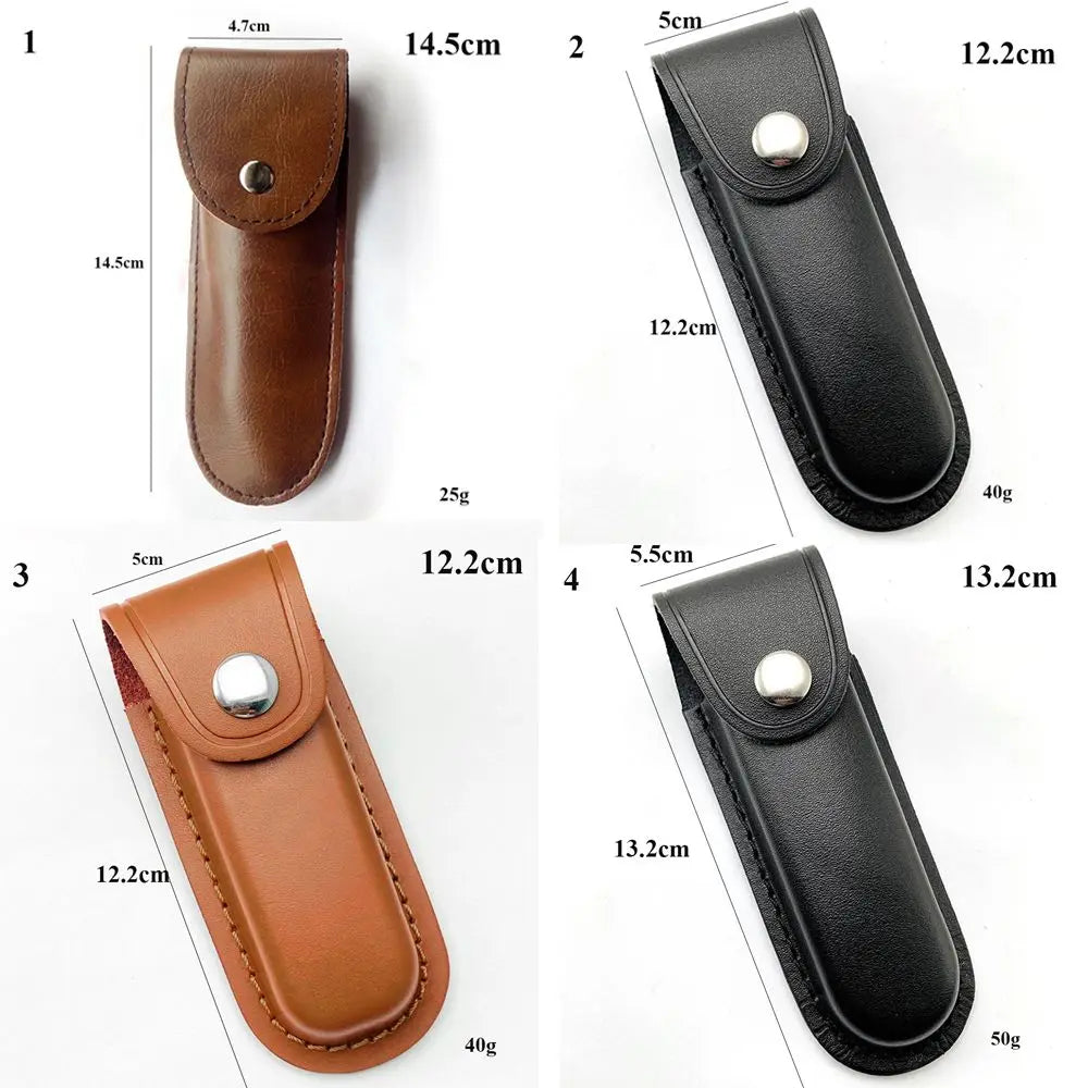 multi-functional leather sheath or belt pouch