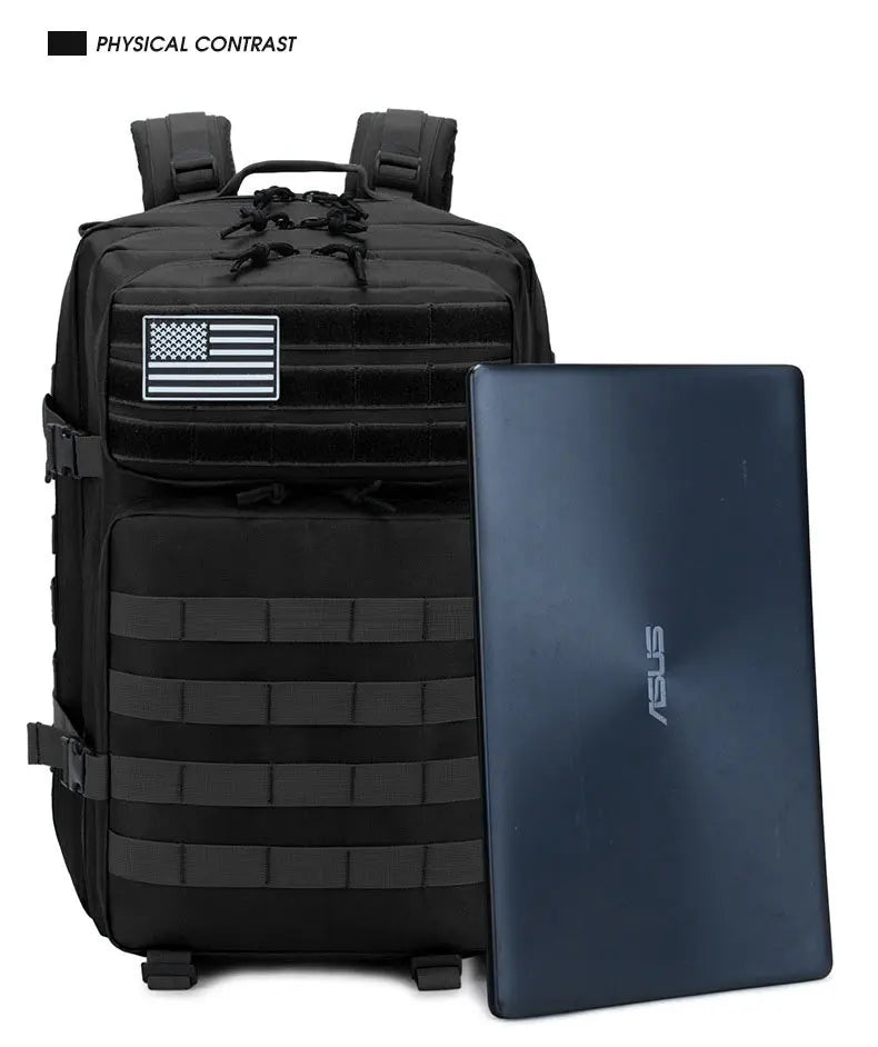 Multi-Functional Tactical Backpack – 50L / 35L / 25L | Waterproof & Large Capacity