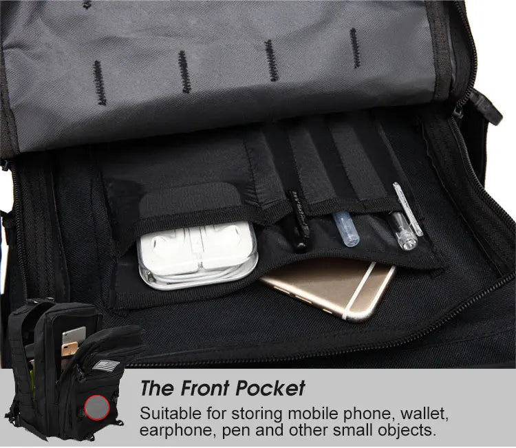 Multi-Functional Tactical Backpack – 50L / 35L / 25L | Waterproof & Large Capacity