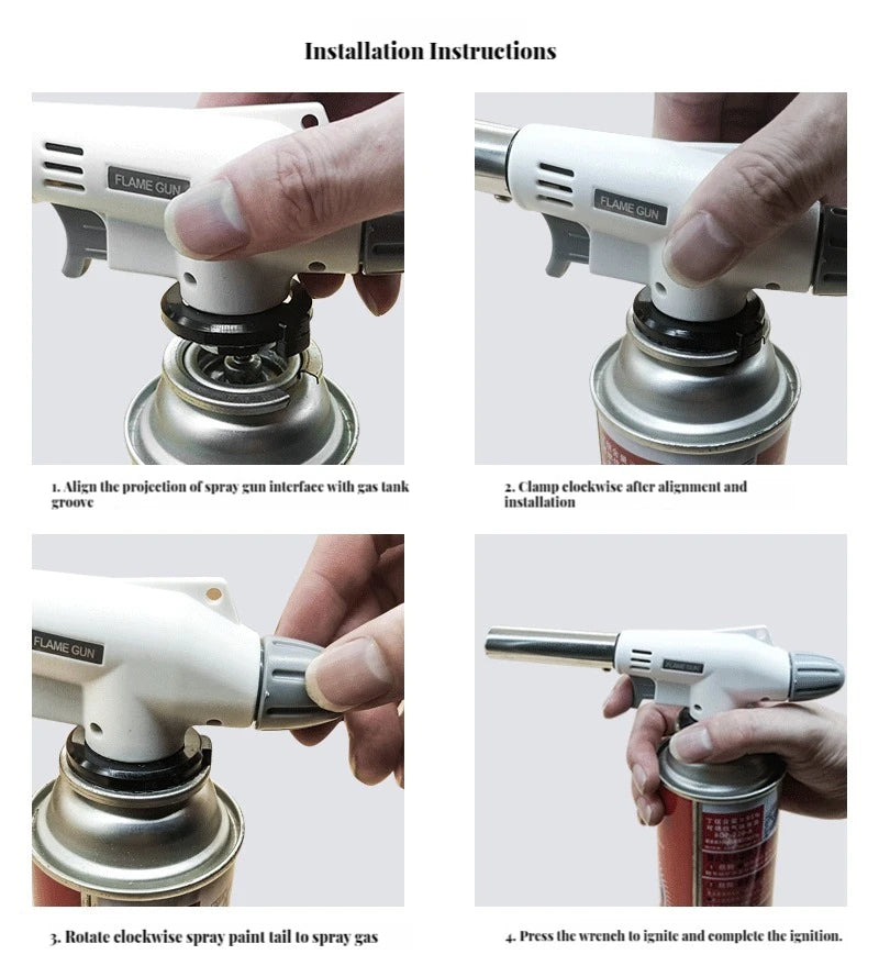 Flame Gun Torch, your all-in-one tool for everything