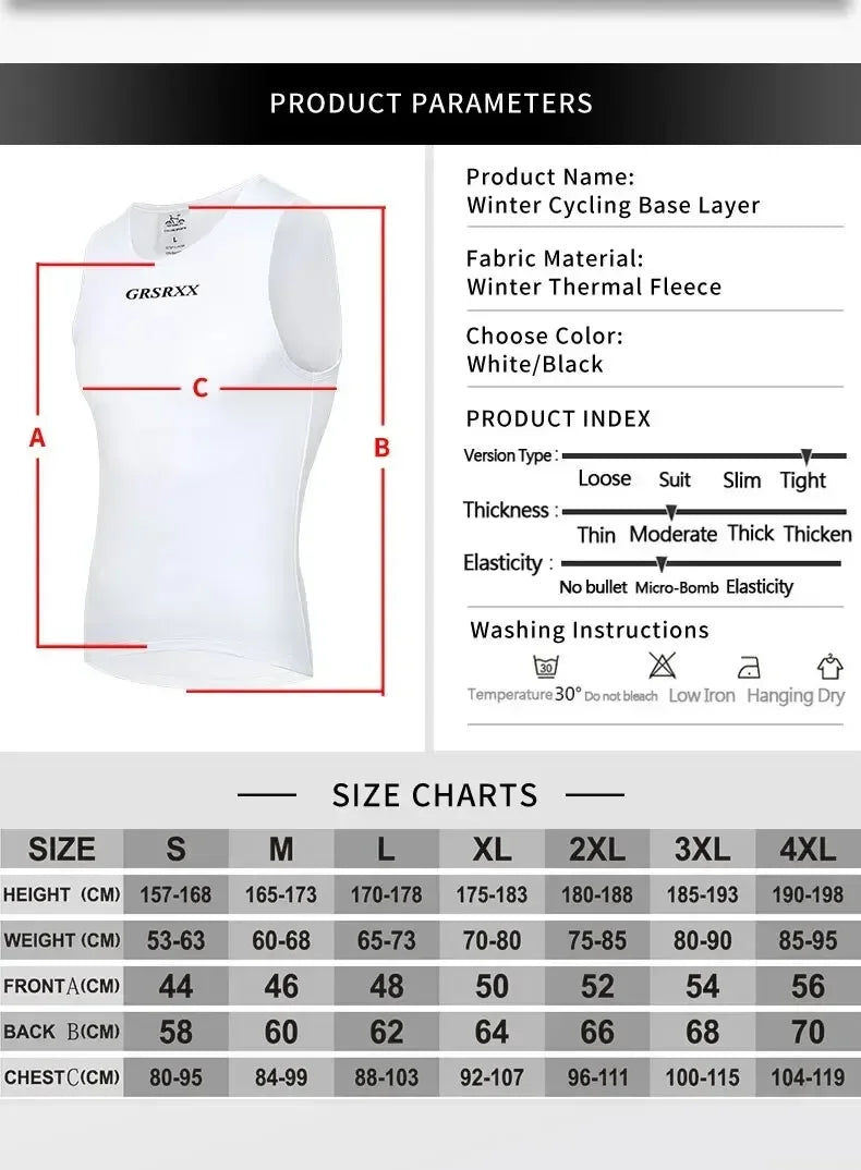 GRSRXX Thermal Winter Cycling Jacket MTB Bike Coat