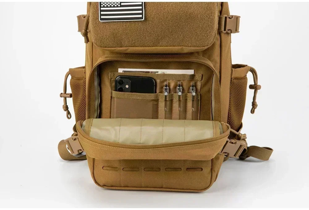 Men & Women – Laser-Cut MOLLE 3-Day Pack, Hiking, School,