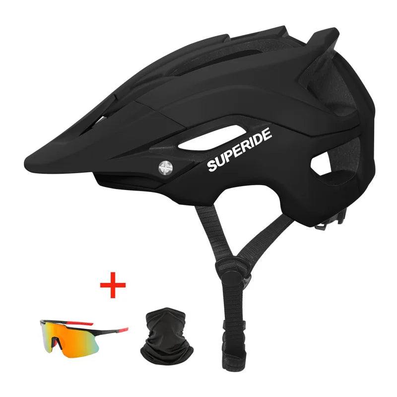 SUPERIDE In-mold DH MTB Bicycle Helmet