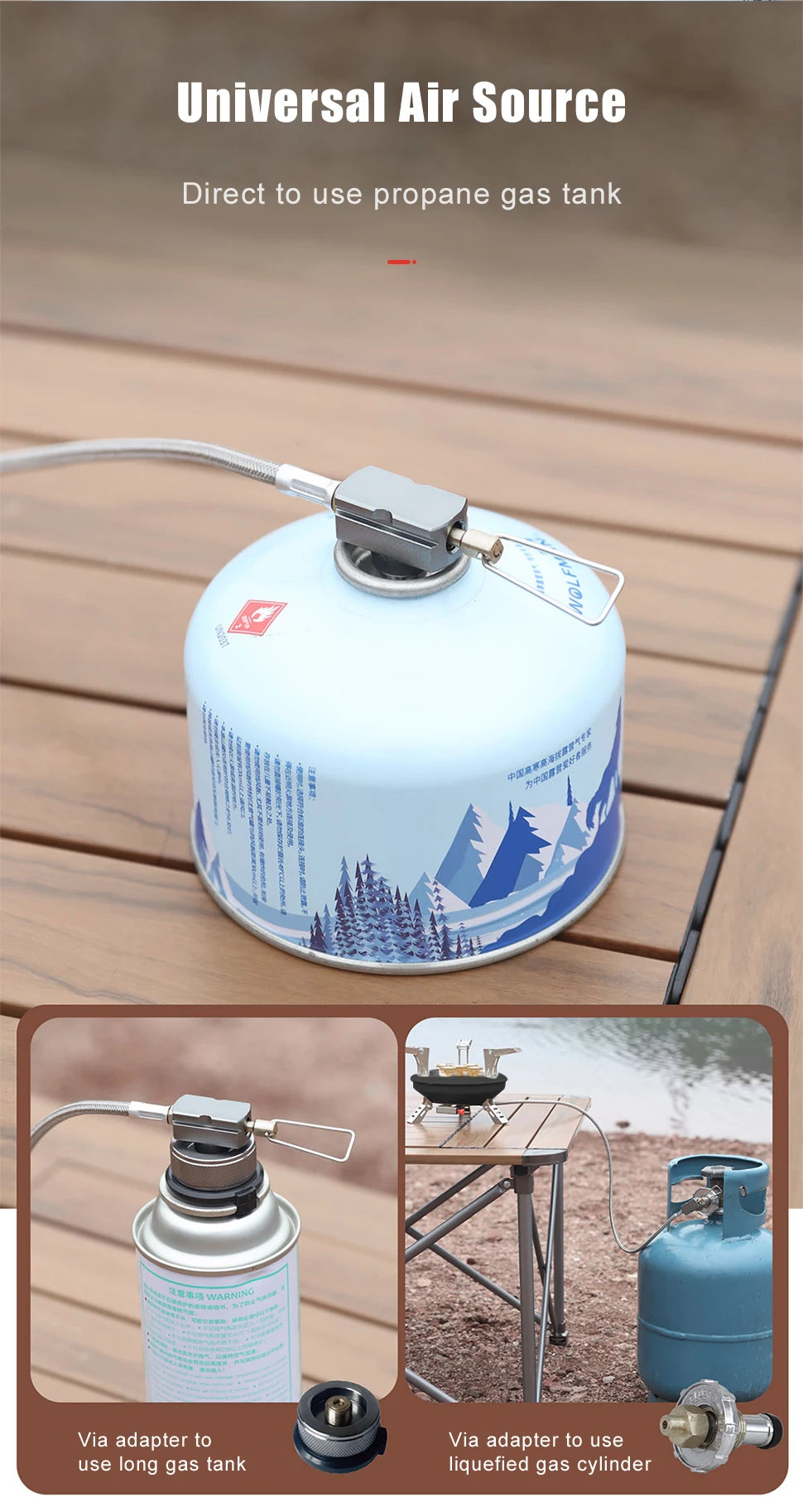 high-powered portable camping stove