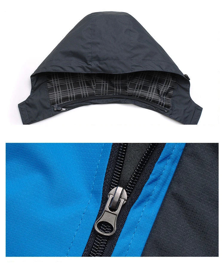 TRVLWEGO Camping Hiking Jacket for Men,