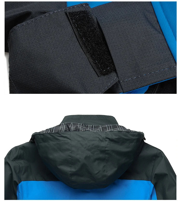 TRVLWEGO Camping Hiking Jacket for Men,