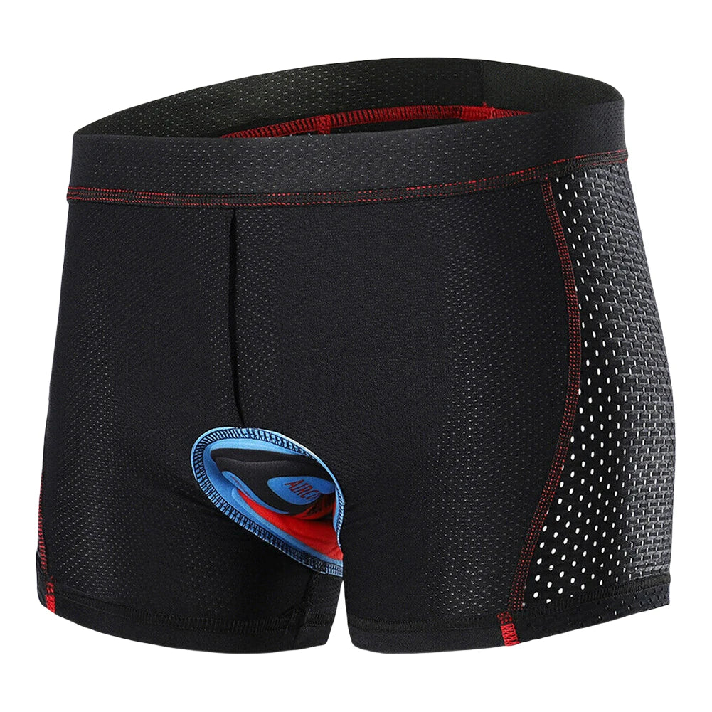 Breathable Cycling Shorts Men Mtb Pants Gel Pad Shorts Shockproof Bicycle Underpant Male Cycling Trousers Cycling Underwear