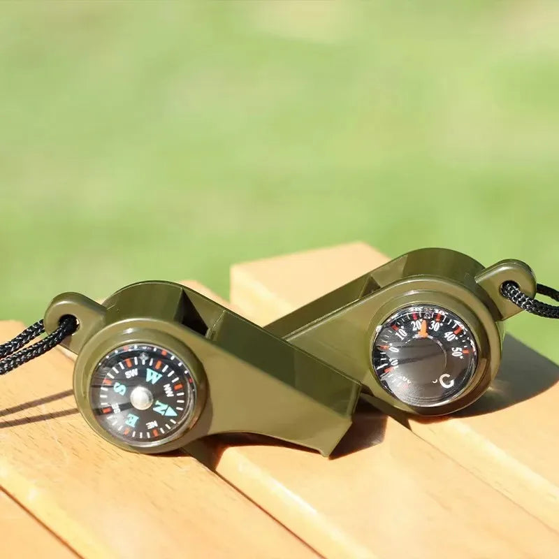 The "3 in 1 Camping Hiking Emergency Survival Whistle"