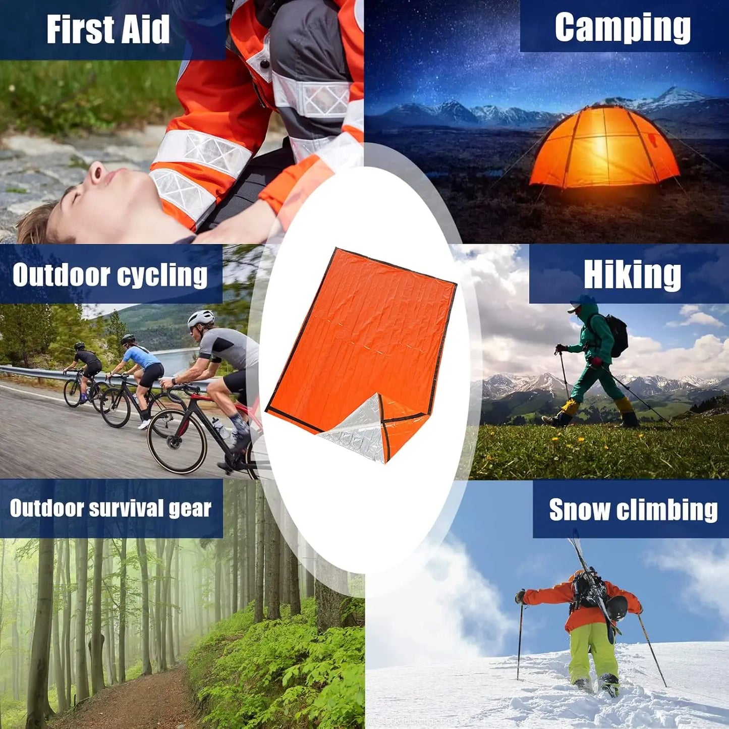 portable outdoor emergency sleeping bag,