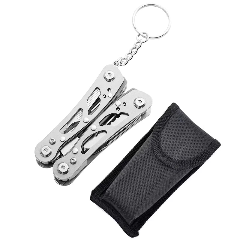 Folding Multi-tool Pocket Knife Pliers Mini"