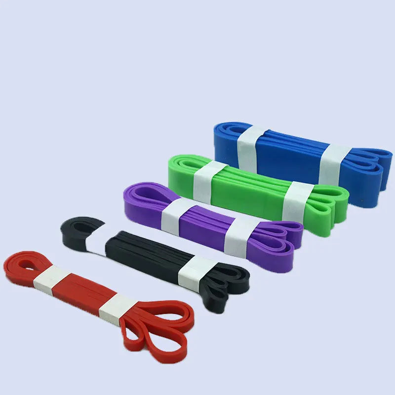 resistance band product, commonly used in fitness for strength training
