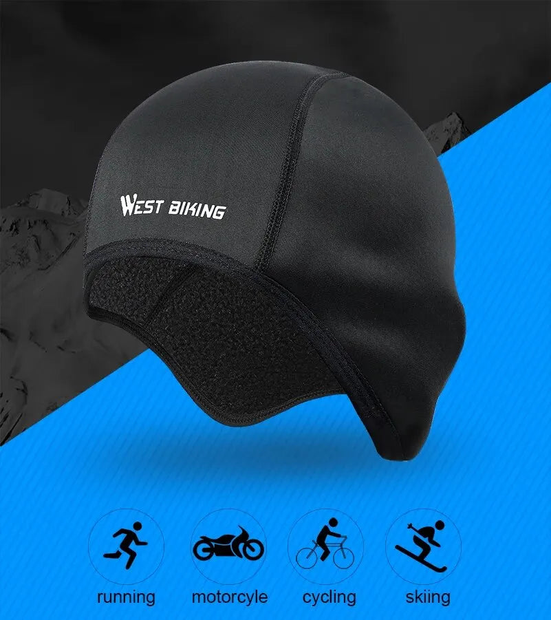 WEST BIKING Winter Cycling Cap Windproof