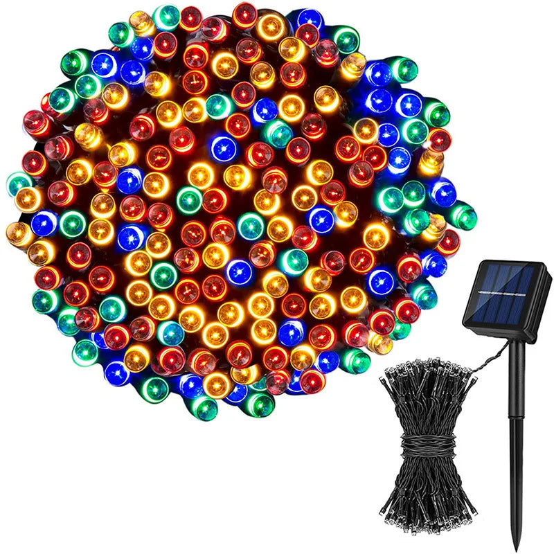 Christmas garland lights,