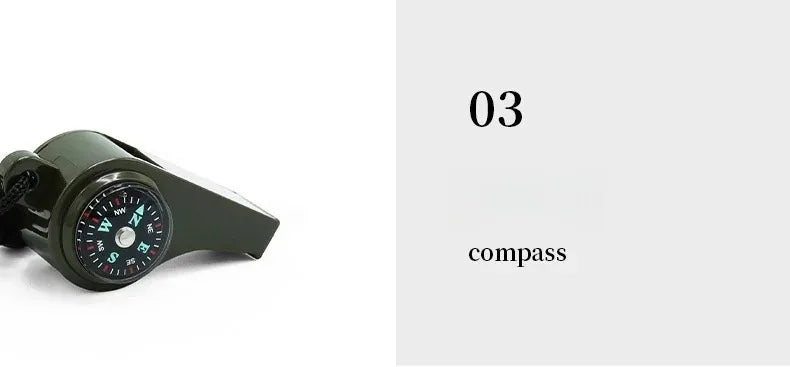 The "3 in 1 Camping Hiking Emergency Survival Whistle"