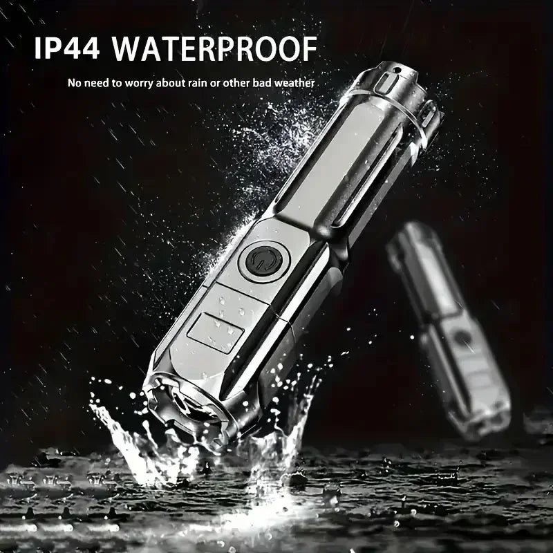 Super Bright LED Flashlights Telescopic Zoom
