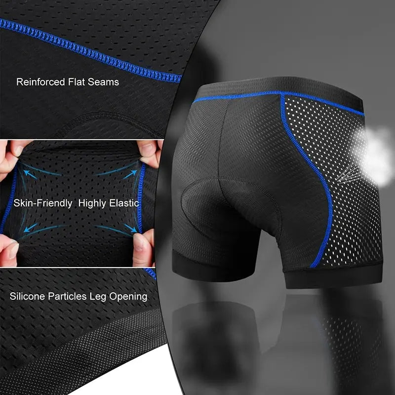 X-TIGER Cycling Underwear 5D Padded Gel
