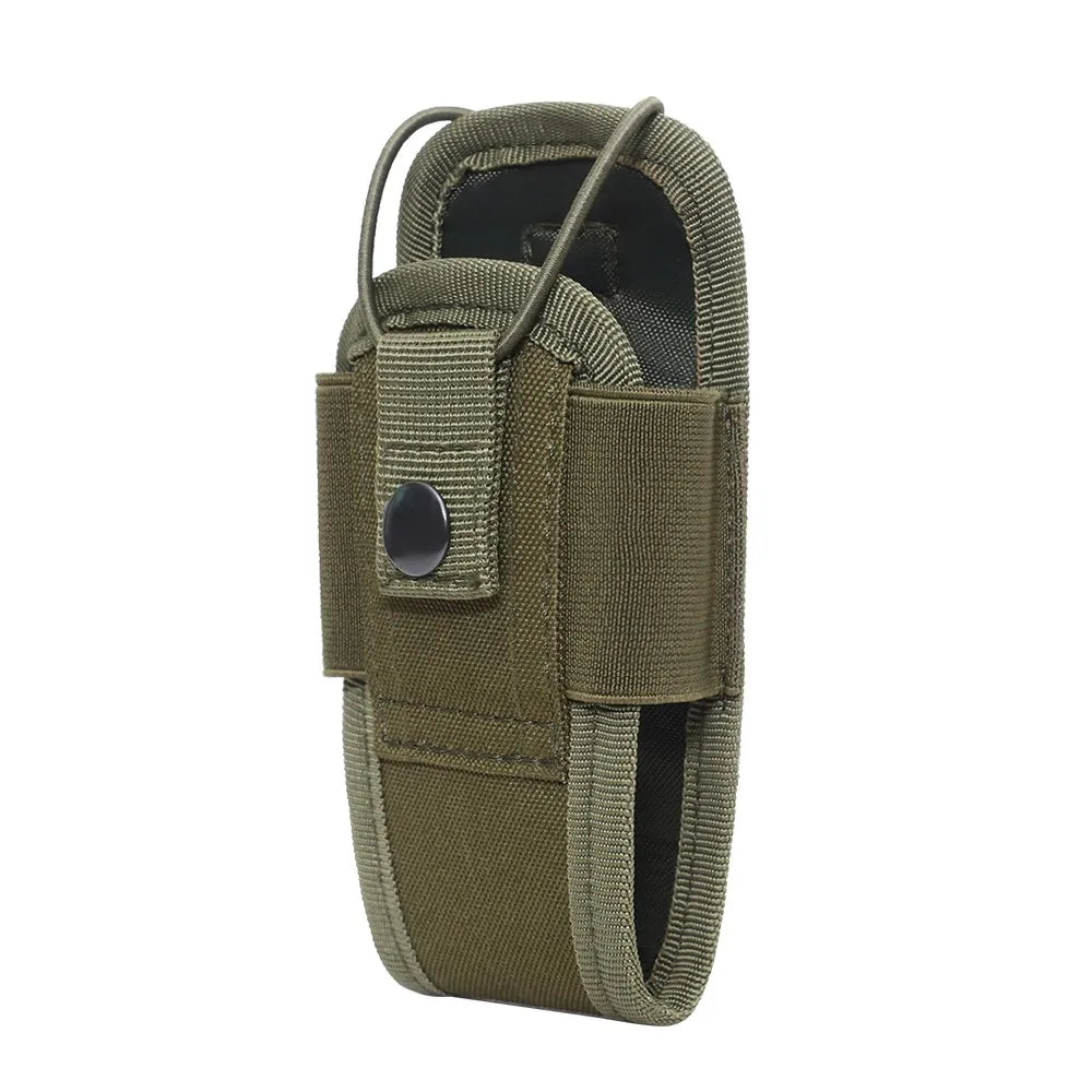 Camping MOLLE Radio Walkie Talkie Pouch – Tactical Waist Bag Holder