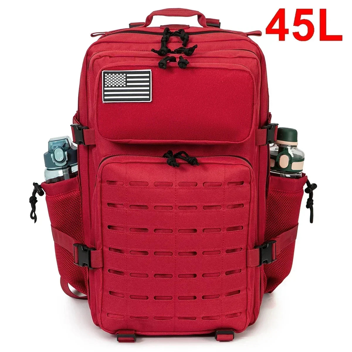 Men & Women – Laser-Cut MOLLE 3-Day Pack, Hiking, School,