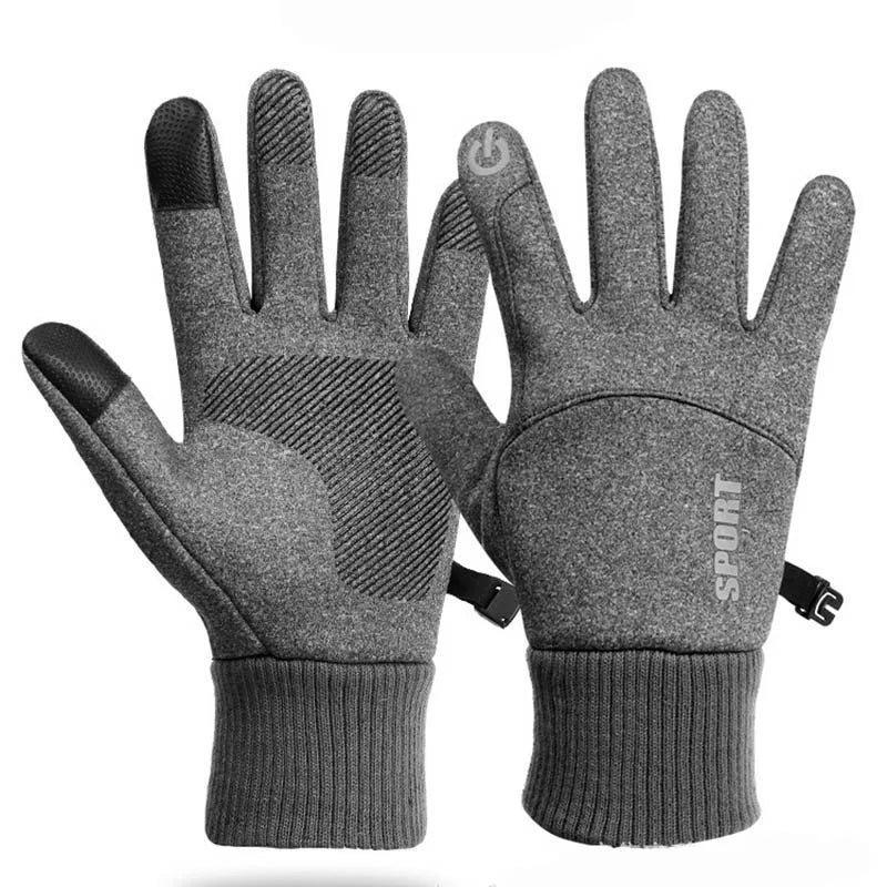 Winter Waterproof Men's Gloves Windproof Sports