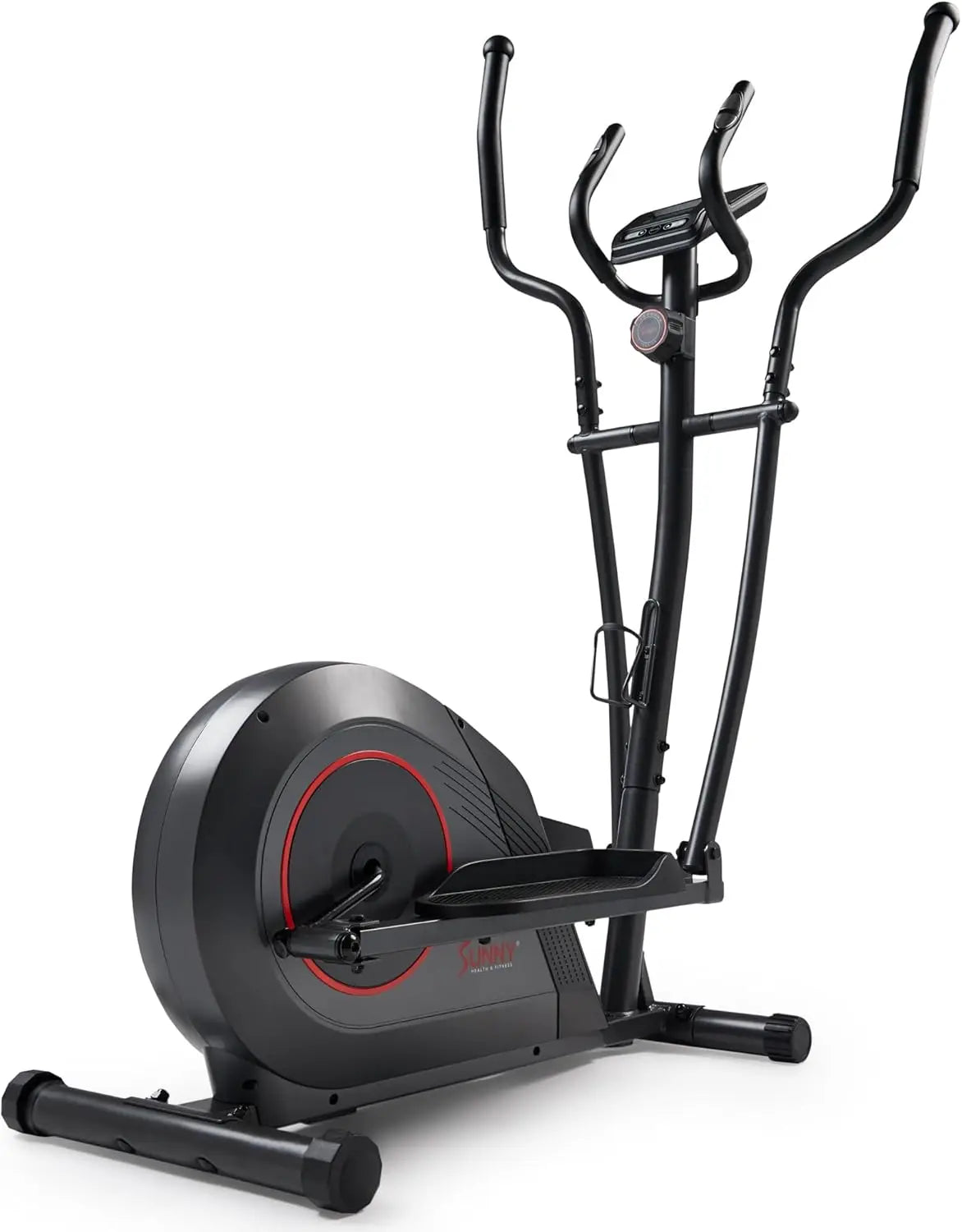 Upright Elliptical Full-Body Exerciser w/Pulse Sensors, Home Cross-Training Cardio Workout Machine
