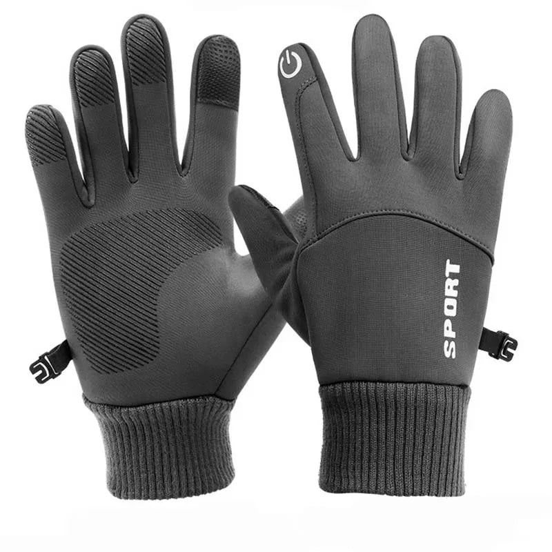 Winter Waterproof Men's Gloves Windproof Sports