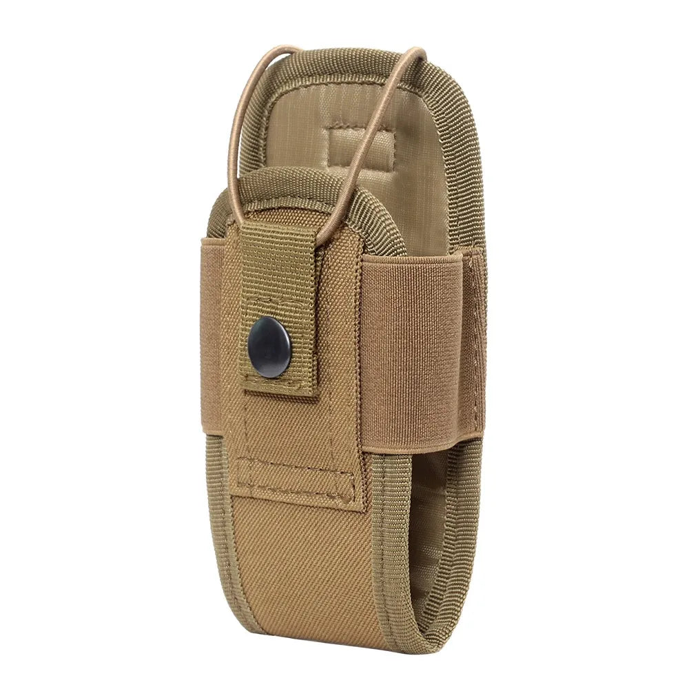 Camping MOLLE Radio Walkie Talkie Pouch – Tactical Waist Bag Holder
