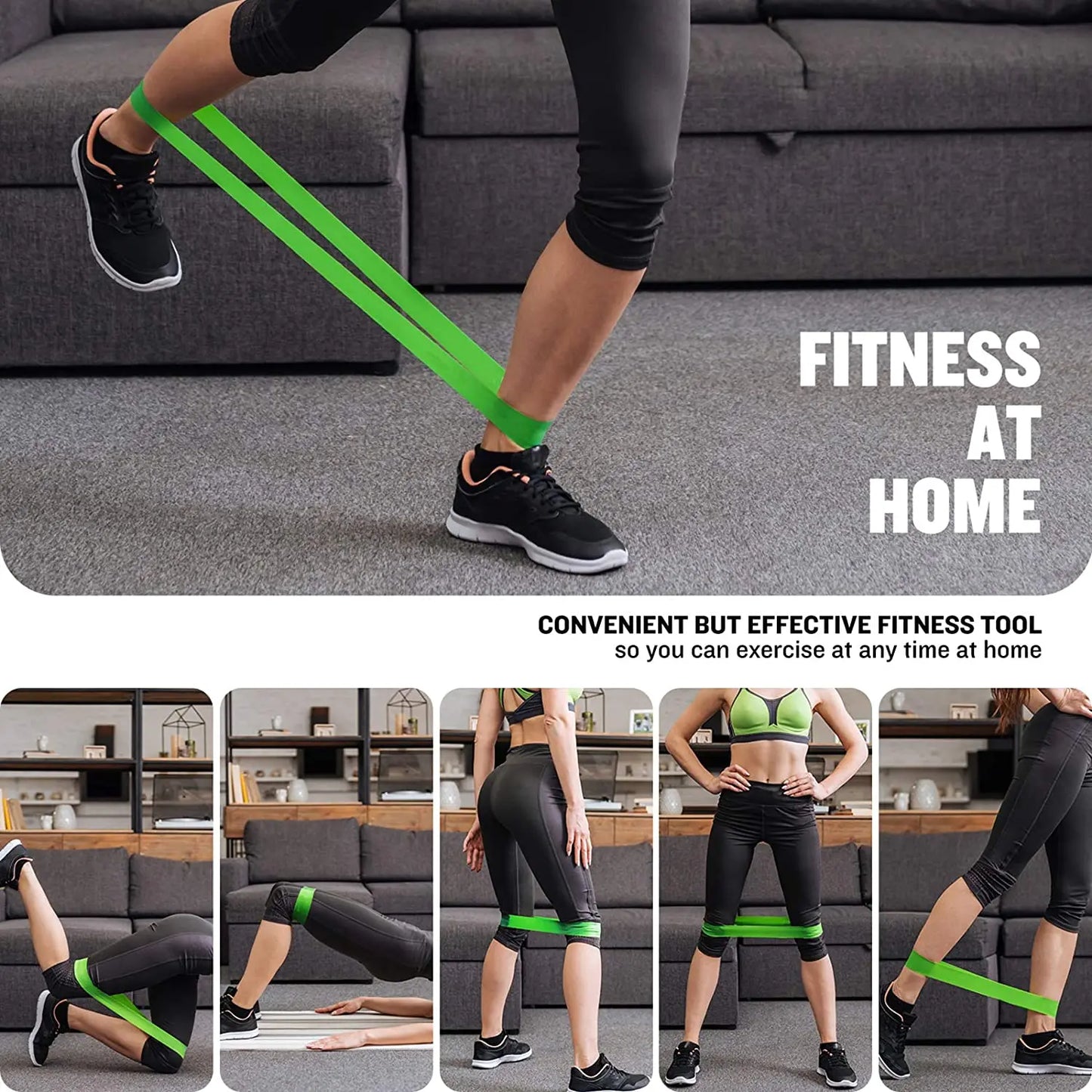 resistance bands used for fitness