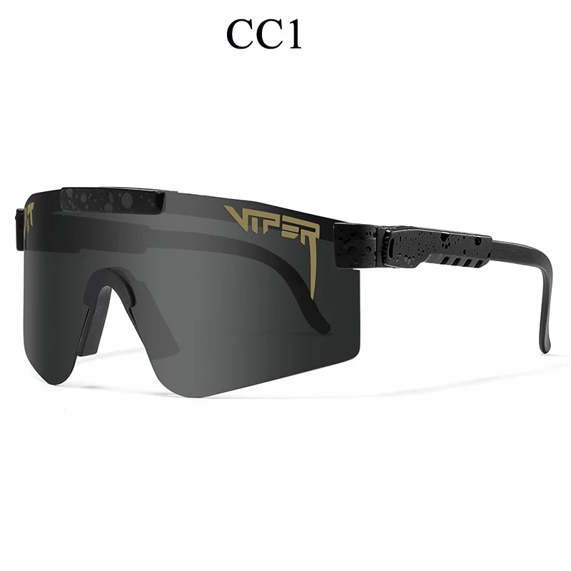Adult UV400 Pit Viper Style Sport Sunglasses: