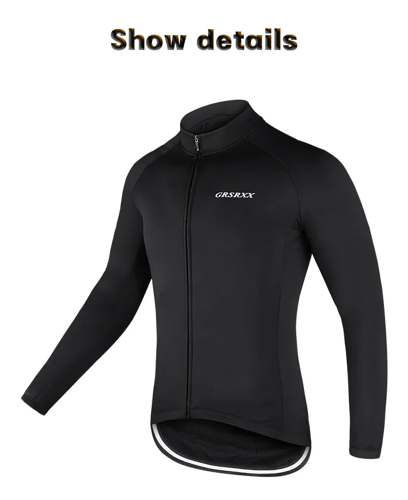 GRSRXX Thermal Winter Cycling Jacket MTB Bike Coat