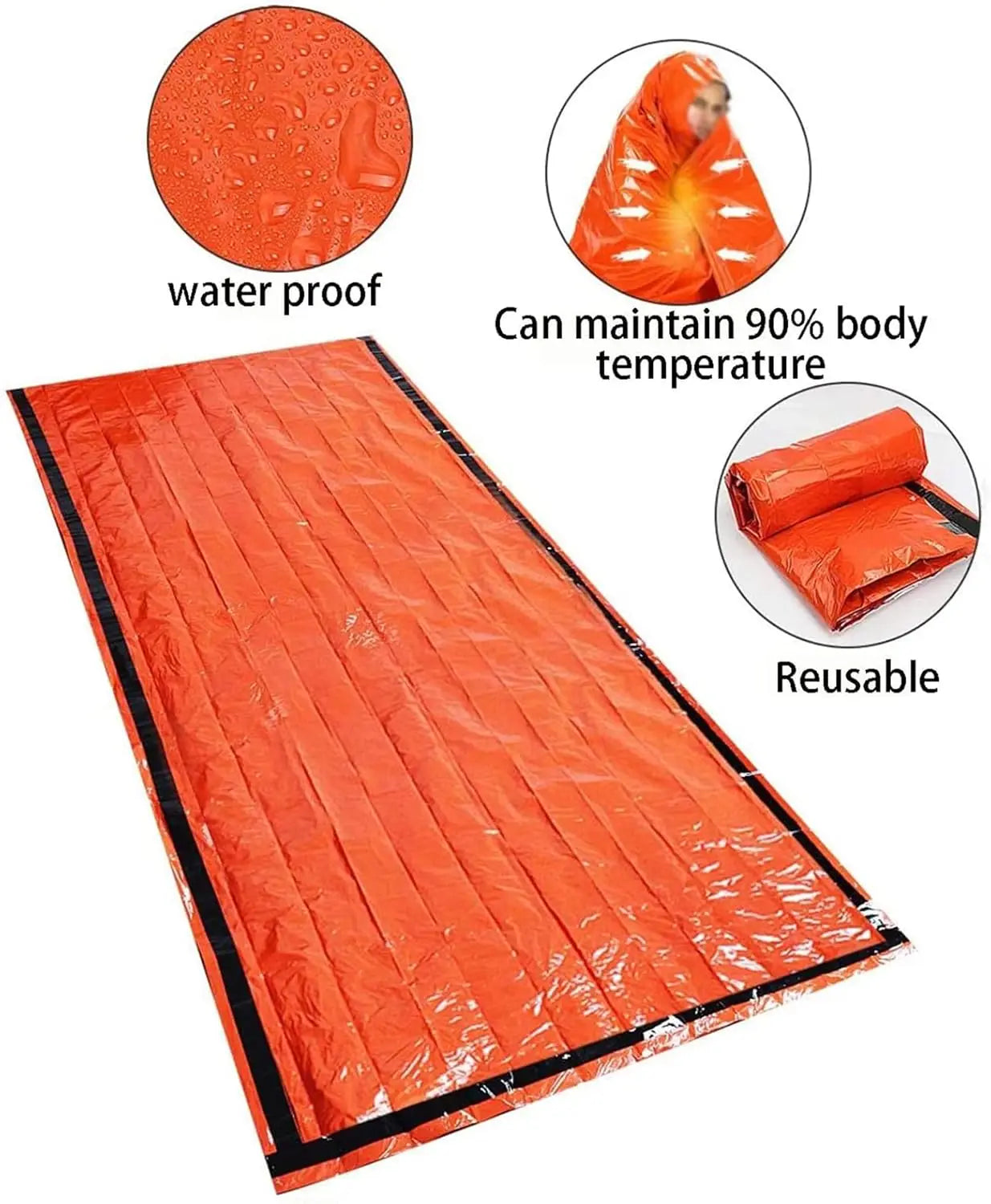 portable outdoor emergency sleeping bag,