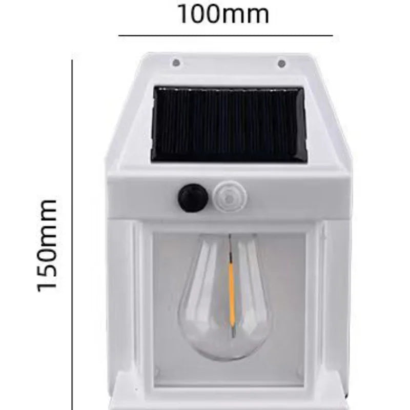 Solar Tungsten Night Lamp with Motion Sensor: