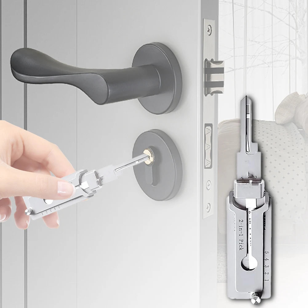 Stainless Steel Key Decoder O-Ring Pickup Kit: