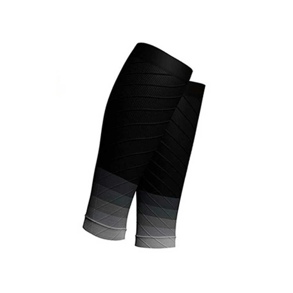 calf compression sleeve designed for cycling, running, and pain relieff