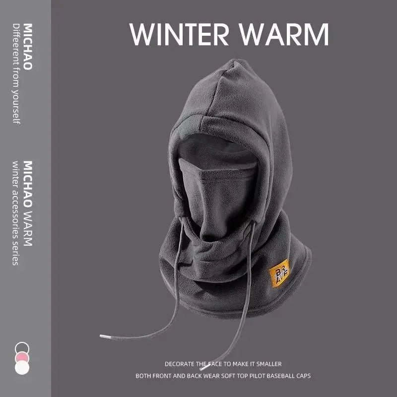 A 3-in-1 riding winter warm hat