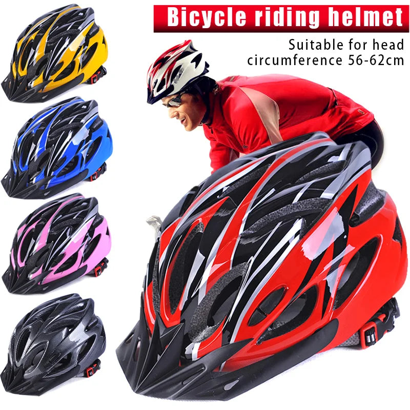 Adult Bike Helmet Mountain Bike Integrally Molding for Bike Bicycle