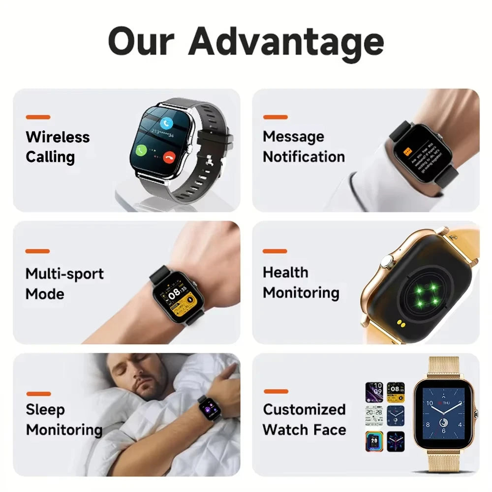 LAXASFIT 2025 New Smart Watch: