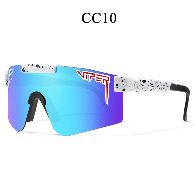 Adult UV400 Pit Viper Style Sport Sunglasses: